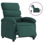 Dark green electric reclining armchair in fabric. by , Armchairs - Ref: Foro24-3203960, Price: 247,74 €, Discount: %