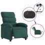 Sillón reclinable eléctrico tela verde oscuro de , Sillones - Ref: Foro24-3203960, Precio: 247,74 €, Descuento: %