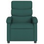 Sillón reclinable eléctrico tela verde oscuro de , Sillones - Ref: Foro24-3203960, Precio: 247,74 €, Descuento: %