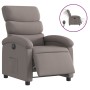 Sillón reclinable eléctrico tela gris taupé de , Sillones - Ref: Foro24-3203962, Precio: 247,74 €, Descuento: %