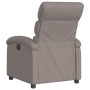 Sillón reclinable eléctrico tela gris taupé de , Sillones - Ref: Foro24-3203962, Precio: 247,74 €, Descuento: %