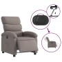 Sillón reclinable eléctrico tela gris taupé de , Sillones - Ref: Foro24-3203962, Precio: 247,74 €, Descuento: %