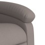 Sillón reclinable eléctrico tela gris taupé de , Sillones - Ref: Foro24-3203962, Precio: 247,74 €, Descuento: %