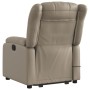 Sillón reclinable de masaje eléctrico cuero sintético capuchino de , Sillones - Ref: Foro24-3205291, Precio: 347,98 €, Descue...