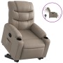 Sillón elevable eléctrico cuero artificial capuchino de , Sillones - Ref: Foro24-3206619, Precio: 352,99 €, Descuento: %