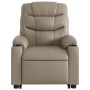 Sillón elevable eléctrico cuero artificial capuchino de , Sillones - Ref: Foro24-3206619, Precio: 352,99 €, Descuento: %