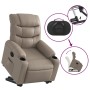 Sillón elevable eléctrico cuero artificial capuchino de , Sillones - Ref: Foro24-3206619, Precio: 352,99 €, Descuento: %