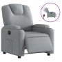 Sillón reclinable eléctrico tela gris claro de , Sillones - Ref: Foro24-3204344, Precio: 247,51 €, Descuento: %