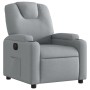 Sillón reclinable eléctrico tela gris claro de , Sillones - Ref: Foro24-3204344, Precio: 247,51 €, Descuento: %