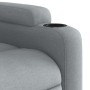 Sillón reclinable eléctrico tela gris claro de , Sillones - Ref: Foro24-3204344, Precio: 247,51 €, Descuento: %