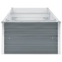 Gray galvanized steel garden bed 240x80x45 cm by vidaXL, Pots and planters - Ref: Foro24-44842, Price: 51,68 €, Discount: %