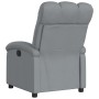 Sillón reclinable eléctrico tela gris claro de , Sillones - Ref: Foro24-3204068, Precio: 236,72 €, Descuento: %