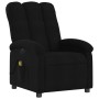 Sillón reclinable de masaje eléctrico tela negro de , Sillones - Ref: Foro24-3204082, Precio: 275,31 €, Descuento: %