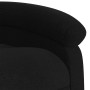 Sillón reclinable de masaje eléctrico tela negro de , Sillones - Ref: Foro24-3204082, Precio: 275,31 €, Descuento: %