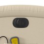 Cream fabric electric massage recliner by , Armchairs - Ref: Foro24-3204089, Price: 254,83 €, Discount: %