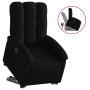 Reclining and elevating armchair in black fabric by , Armchairs - Ref: Foro24-3204094, Price: 274,40 €, Discount: %