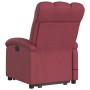 Sillón reclinable de masaje elevable tela rojo tinto de , Sillones - Ref: Foro24-3204107, Precio: 285,90 €, Descuento: %