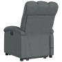 Silla de masaje reclinable de pie de tela gris oscuro de , Sillones - Ref: Foro24-3204105, Precio: 286,37 €, Descuento: %