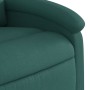 Sillón reclinable de masaje eléctrico tela verde oscuro de , Sillones - Ref: Foro24-3204158, Precio: 270,75 €, Descuento: %