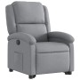 Sillón reclinable elevable de tela gris claro de , Sillones - Ref: Foro24-3204164, Precio: 274,17 €, Descuento: %