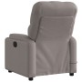 Sillón reclinable de masaje eléctrico tela gris taupe de , Sillones - Ref: Foro24-3204706, Precio: 285,90 €, Descuento: %