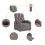 Sillón reclinable de masaje eléctrico tela gris taupe de , Sillones - Ref: Foro24-3204706, Precio: 285,90 €, Descuento: %