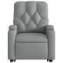 Light Gray Fabric Liftable Recliner by , Armchairs - Ref: Foro24-3204710, Price: 278,25 €, Discount: %