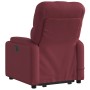 Sillón reclinable de masaje elevable tela rojo tinto de , Sillones - Ref: Foro24-3204725, Precio: 300,59 €, Descuento: %