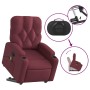 Sillón reclinable de masaje elevable tela rojo tinto de , Sillones - Ref: Foro24-3204725, Precio: 300,59 €, Descuento: %