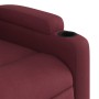 Sillón reclinable de masaje elevable tela rojo tinto de , Sillones - Ref: Foro24-3204725, Precio: 300,59 €, Descuento: %