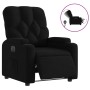 Sillón reclinable eléctrico de tela negro de , Sillones - Ref: Foro24-3204688, Precio: 251,62 €, Descuento: %