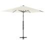 Garden umbrella with steel pole 300 cm sand by vidaXL, Umbrellas - Ref: Foro24-44886, Price: 116,99 €, Discount: %