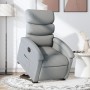 Sillón eléctrico reclinable elevable de tela gris claro de , Sillones - Ref: Foro24-3204002, Precio: 288,85 €, Descuento: %