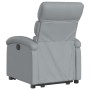 Sillón eléctrico reclinable elevable de tela gris claro de , Sillones - Ref: Foro24-3204002, Precio: 288,85 €, Descuento: %