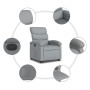 Sillón eléctrico reclinable elevable de tela gris claro de , Sillones - Ref: Foro24-3204002, Precio: 288,85 €, Descuento: %