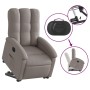 Sillón eléctrico reclinable elevable de tela gris taupe de , Sillones - Ref: Foro24-3204124, Precio: 309,77 €, Descuento: %