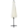 Garden umbrella with steel pole 300 cm sand by vidaXL, Umbrellas - Ref: Foro24-44886, Price: 116,99 €, Discount: %