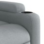 Sillón eléctrico reclinable elevable de tela gris claro de , Sillones - Ref: Foro24-3204392, Precio: 306,83 €, Descuento: %