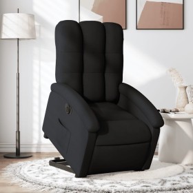 Sillón eléctrico reclinable elevable de tela negro de , Sillones - Ref: Foro24-3204118, Precio: 310,99 €, Descuento: %