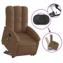 Sillón de masaje eléctrico reclinable elevable tela marrón de , Sillones - Ref: Foro24-3204132, Precio: 315,07 €, Descuento: %