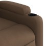 Sillón de masaje eléctrico reclinable elevable tela marrón de , Sillones - Ref: Foro24-3204750, Precio: 325,39 €, Descuento: %