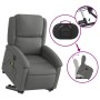 Liftable reclining electric massage chair dark gray fabric by , Armchairs - Ref: Foro24-3204201, Price: 334,35 €, Discount: %