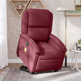 Red fabric electric elevating massage chair by , Armchairs - Ref: Foro24-3204203, Price: 357,99 €, Discount: %