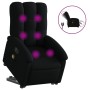 Black Fabric Liftable Reclining Electric Massage Chair by , Armchairs - Ref: Foro24-3204130, Price: 330,85 €, Discount: %