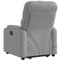 Liftable reclining electric massage chair light gray fabric by , Armchairs - Ref: Foro24-3204746, Price: 345,26 €, Discount: %