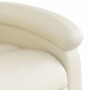 Cream synthetic leather electric reclining massage chair by , Armchairs - Ref: Foro24-3204220, Price: 274,62 €, Discount: %