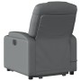 Sillón de masaje elevable eléctrico cuero sintético gris de , Sillones - Ref: Foro24-3204454, Precio: 332,57 €, Descuento: %