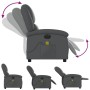 Reclining electric massage armchair in gray synthetic leather by , Armchairs - Ref: Foro24-3204222, Price: 262,27 €, Discount: %