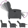 Sillón reclinable eléctrico de cuero sintético gris de , Sillones - Ref: Foro24-3204215, Precio: 280,99 €, Descuento: %