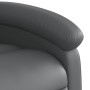 Sillón reclinable eléctrico de cuero sintético gris de , Sillones - Ref: Foro24-3204215, Precio: 280,99 €, Descuento: %